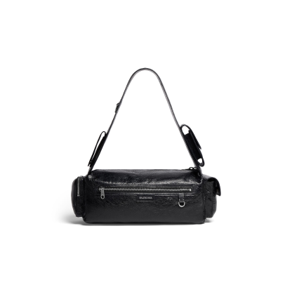 MEN'S SUPERBUSY SMALL SLING BAG IN BLACK